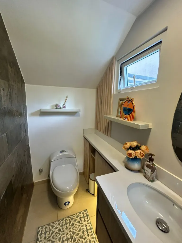 Diseño de baño de visitas